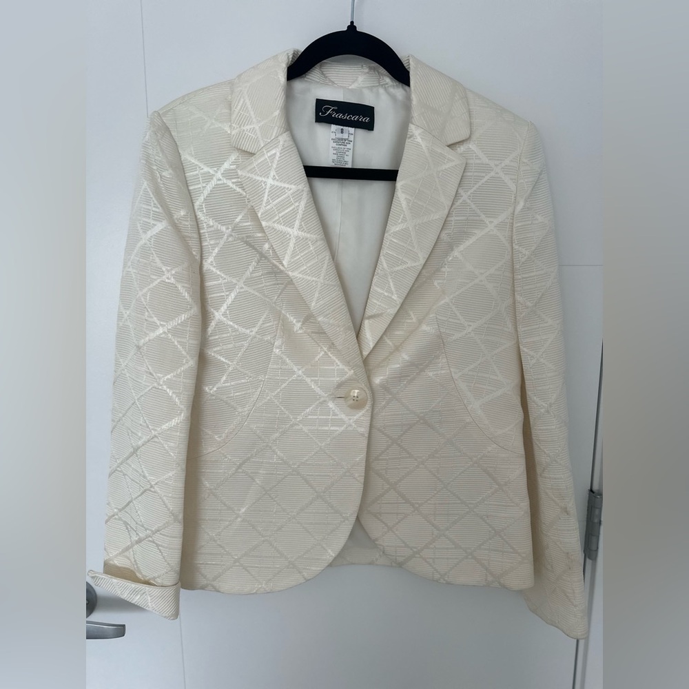 Vintage Frascara Skirt & Blazer Set | Tailored Skirt Suit | Office / Workwear - Picture 11 of 12